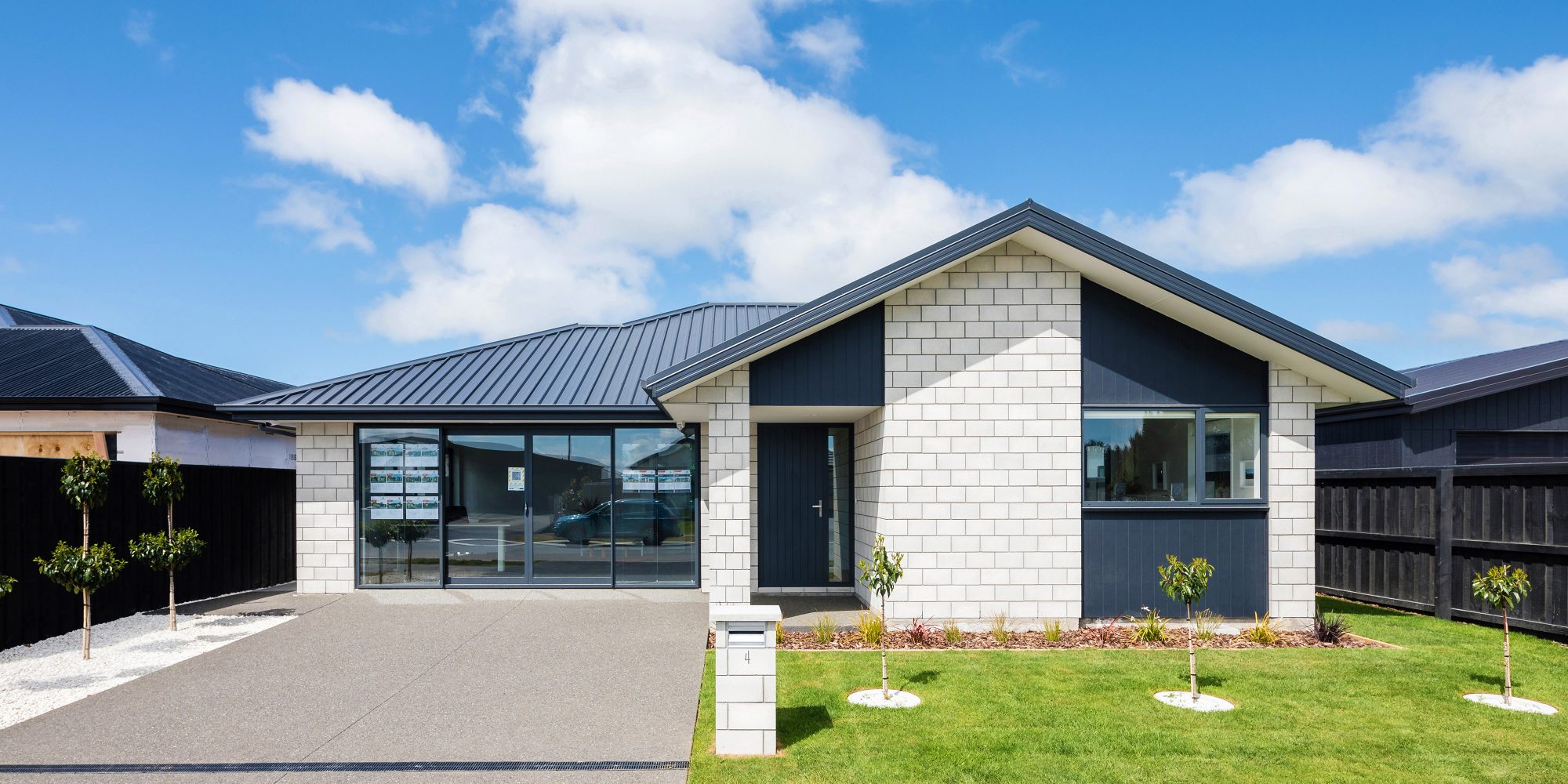 A picture of the Acland Park Show Home plan - a beautiful and spacious NZ house plan with a 170 m2 floor area, 3 Bedrooms, and 2 Bathrooms.