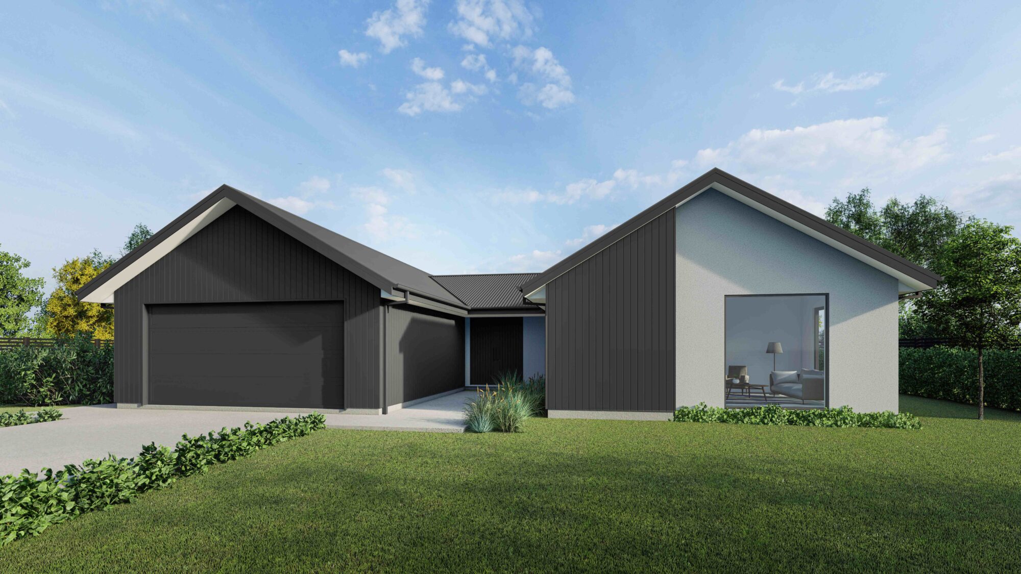 A picture of the Sorraia plan - a beautiful and spacious NZ house plan with a 244 m2 floor area, 4 Bedrooms, and 2 Bathrooms.
