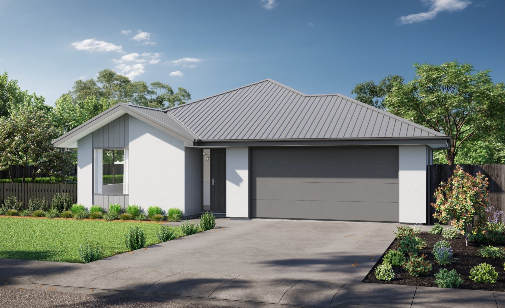 A picture of the Arbor Green Lot 177 plan - a beautiful and spacious NZ house plan with a 159 m2 floor area, 4 Bedrooms, and 2 Bathrooms.
