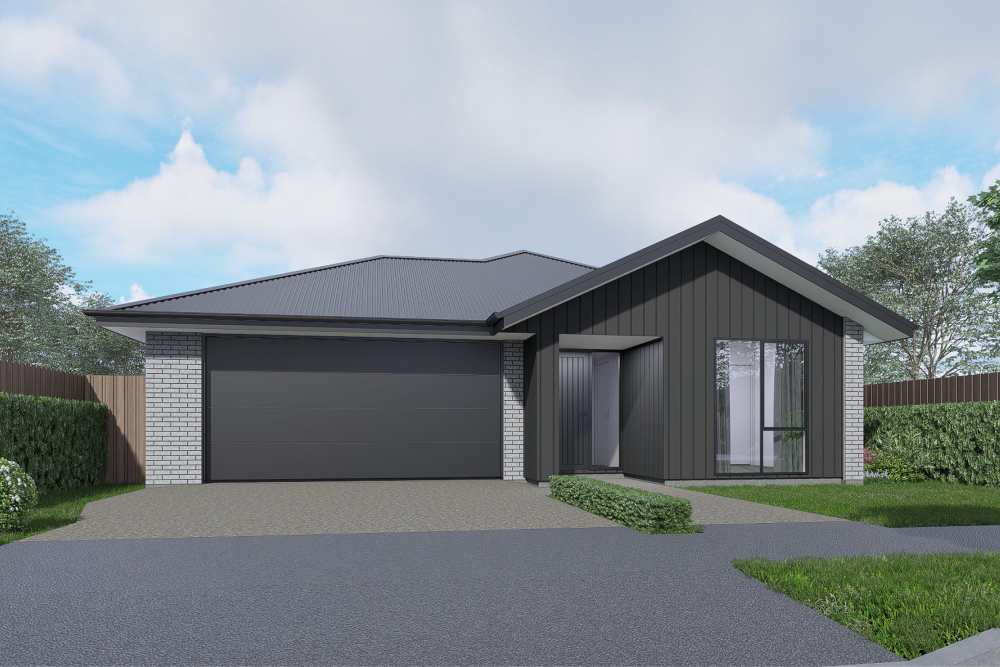 A picture of the Arbor Green Lot 194 plan - a beautiful and spacious NZ house plan with a 162 m2 floor area, 4 Bedrooms, and 2 Bathrooms.
