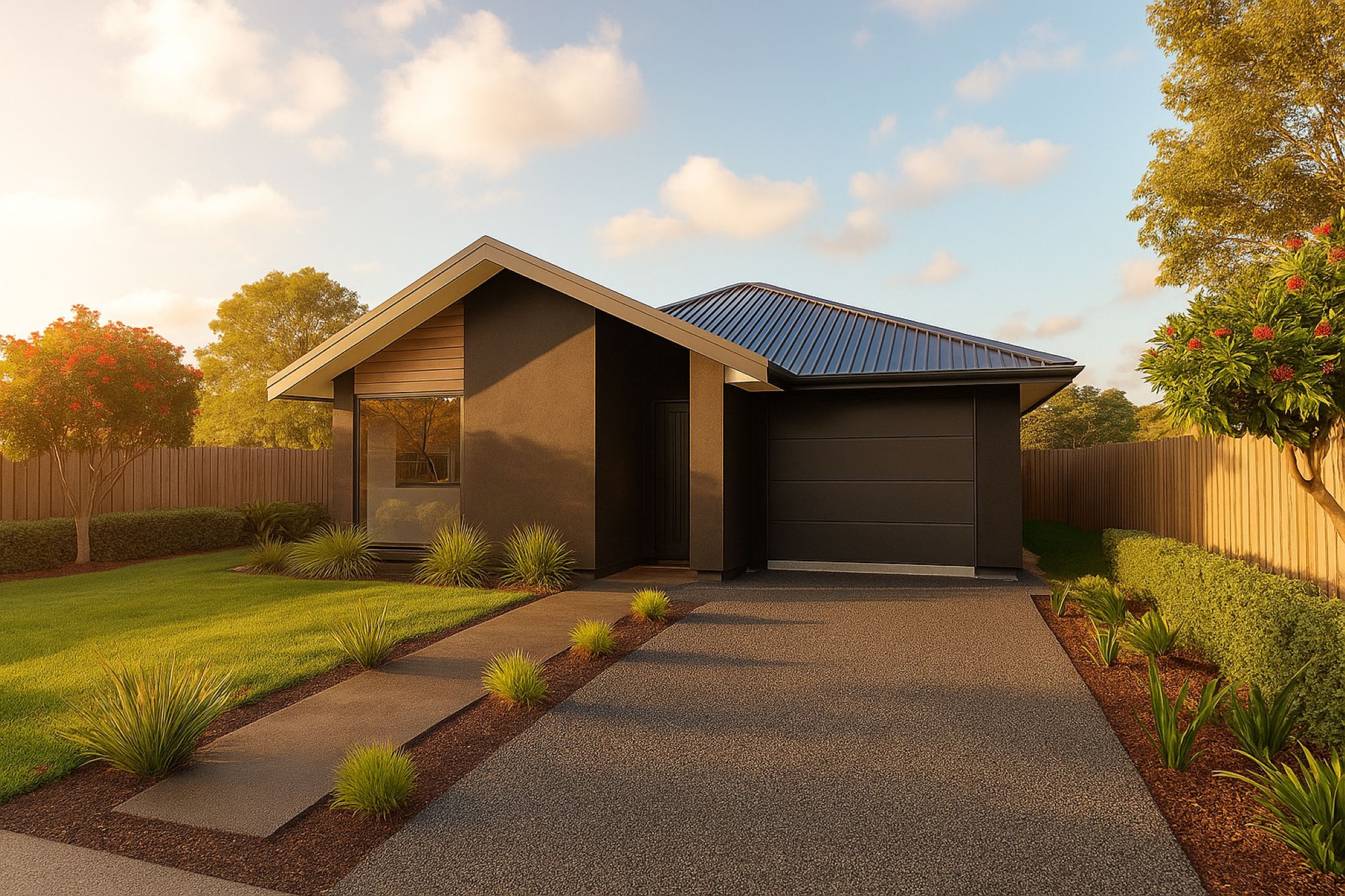 A picture of the Arbor Green Lot 220 plan - a beautiful and spacious NZ house plan with a 127 m2 floor area, 2 Bedrooms, and 2 Bathrooms.